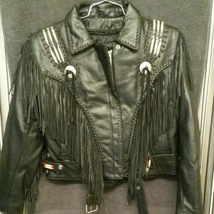 Leather jacket